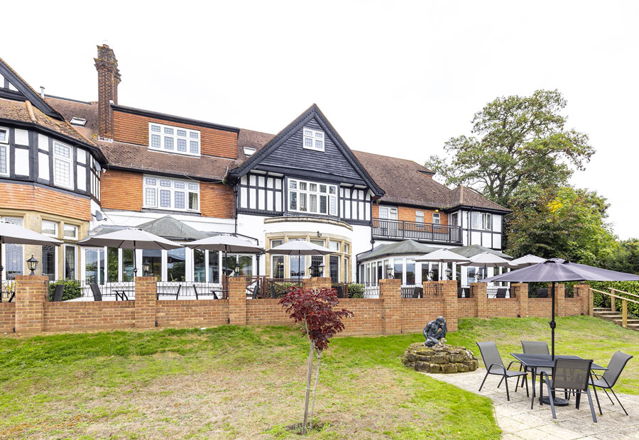 Best Care Home In Surrey - Back Of Care Home