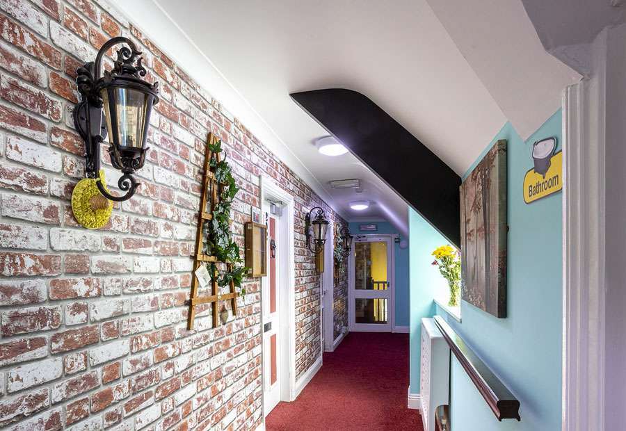 Best Care Home In Surrey - Corridor