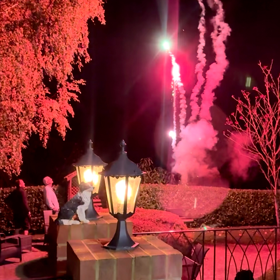 Firework Display - Dungate Manor Care Home