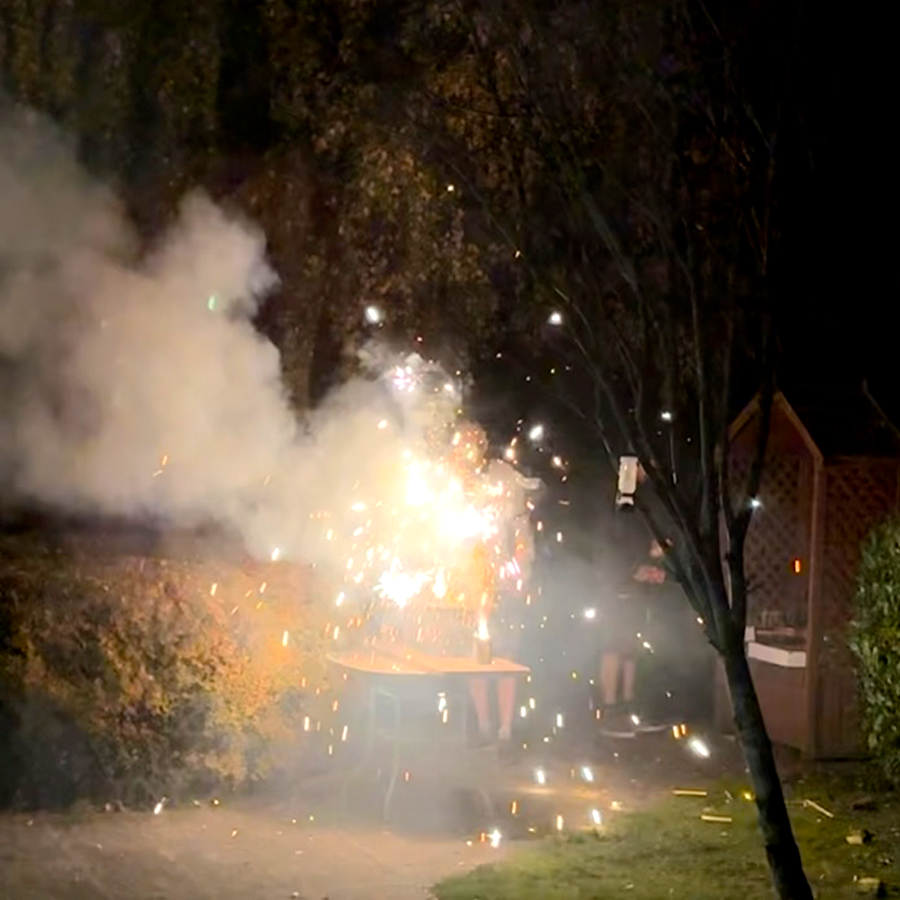 Firework Display - Dungate Manor Care Home