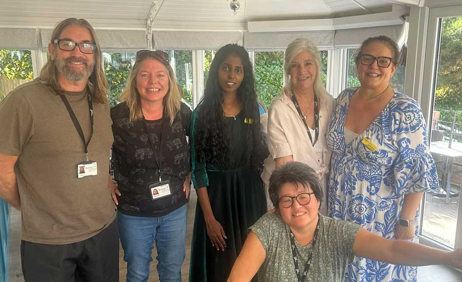 Sian Flourishes Through Volunteering At Dungate Manor