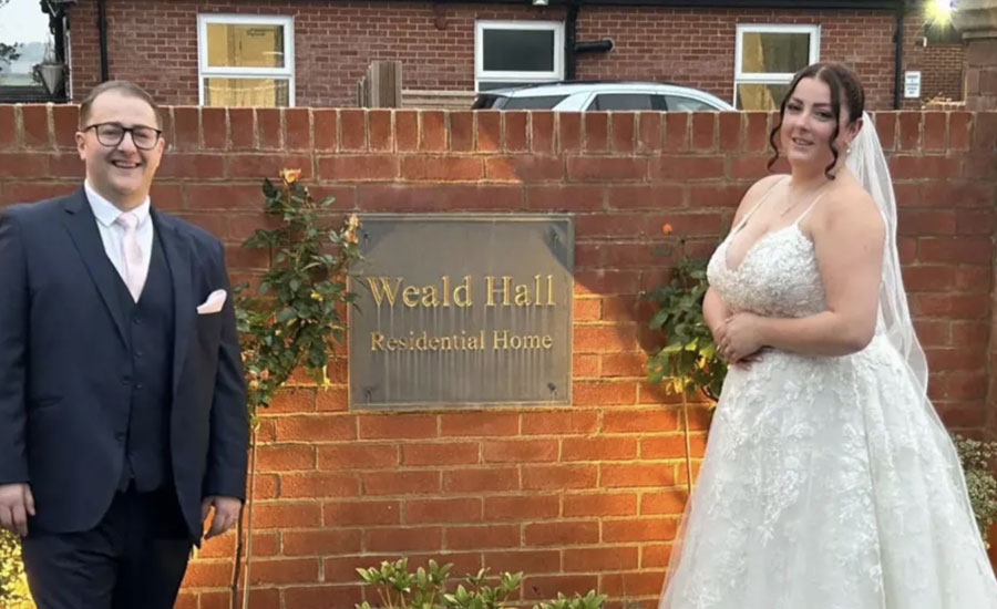 Special Wedding Blessing For Margaret - Weald Hall Care Home